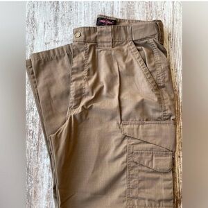 TRUE ROCK Tan Cargo Pants for Men